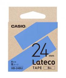 カシオ ラベルライター用テープ(青) XB-24BU