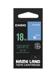 カシオ ラベルライター用テープ(青) XR-18ABU