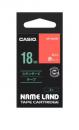 カシオ ラベルライター用テープ(赤) XR-18ARD