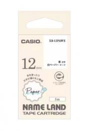 カシオ ラベルライター用テープ XR-12PAWE