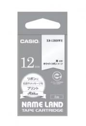 カシオ ラベルライター用テープ XR-12RBWE