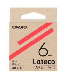 カシオ ラベルライター用テープ XB-6RD