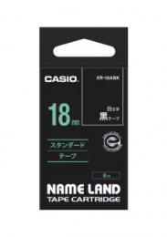 カシオ ラベルライター用テープ XR-18ABK