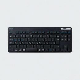 エレコム Bluetoothミニキーボード TK-FBM119KBK