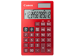 CANON 電卓 KS-12T 赤