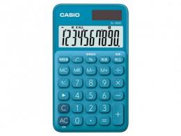 CASIO 電卓 SL-300C レイクブルー