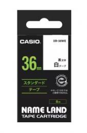 カシオ ラベルライター用テープ XR-36WE