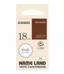 カシオ ラベルライター用テープ XR-18KRBR
