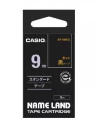 カシオ ラベルライター用テープ XR-9BKG