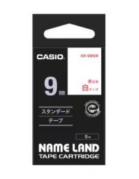 カシオ ラベルライター用テープ XR-9WER