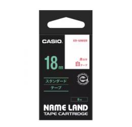 カシオ ラベルライター用テープ XR-18WER