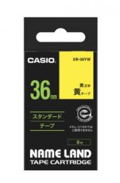 カシオ ラベルライター用テープ XR-36YW