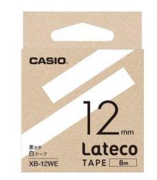 カシオ ラベルライター用テープ XB-12WE