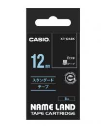 カシオ ラベルライター用テープ XR-12ABK
