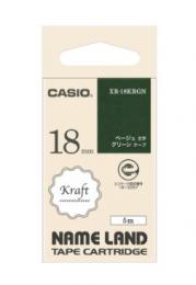カシオ ラベルライター用テープ XR-18KRGN