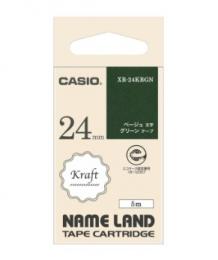 カシオ ラベルライター用テープ XR-24KRGN