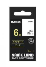 カシオ ラベルライター用テープ XR-6WE