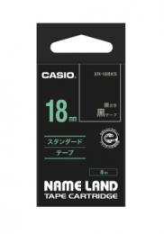 カシオ ラベルライター用テープ XR-18BKS