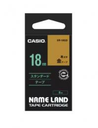 カシオ ラベルライター用テープ XR-18GD