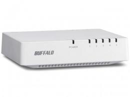 BUFFALO ネットワークハブ LSW4-TX-5EPL/WHD