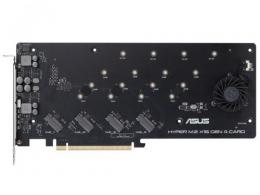 ASUS インターフェイスカード HYPER M.2 X16 GEN 4 Card