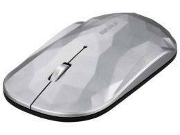 BUFFALO Bluetoothマウス BSMBB330G ジオメトリーシルバー