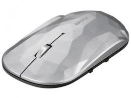 BUFFALO Bluetoothマウス BSMBB530G ジオメトリーシルバー