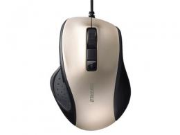 BUFFALO 有線マウス BSMBU300 ゴールド