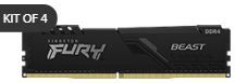 キングストン PCメモリ KF436C18BBK4/128