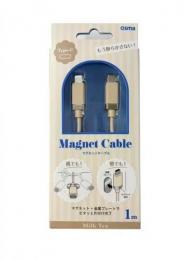 オズマ マグネット付き Type-c USBケーブル(1m) CD-CM100BG