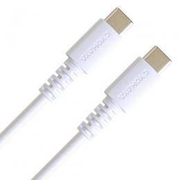 京ハヤ Type-c USBケーブル(2m) JKNMCCC200WH ホワイト