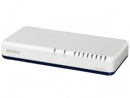 BUFFALO ネットワークハブ LSW6-GT-8NP ホワイト