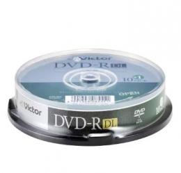 JVCケンウッド DVD-R DL パソコン用 8倍速 11枚 DHR85HP11SJ5