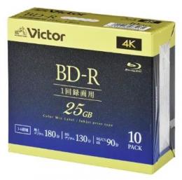 JVCケンウッド ビデオ用 BD-R 6倍速 10枚 VBR130RPX10J5