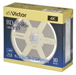 JVCケンウッド ビデオ用 BD-R キネアール 6倍速 10枚 VBR130RC10J5