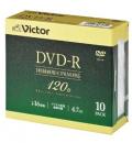 JVCケンウッド ビデオ用 DVD-R 16倍速 10枚 VHR12JP10J5