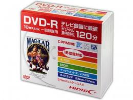 HI-DISC DVD-R 16倍速 10枚組 HDDR12JCP10SC