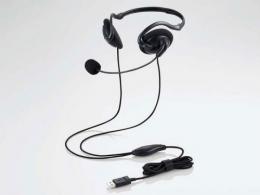 エレコム ヘッドセット HS-NB06UBK