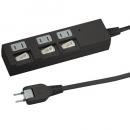 ヤザワ 電源タップ(3m) Y02BKS333BK