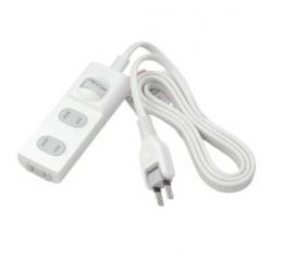ELPA 電源タップ(3m) WBS-T3030B ホワイト