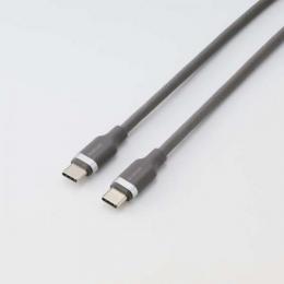 エレコム Type-C USBケーブル(1.0m) MPA-CCFS10GY