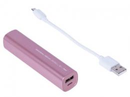 ナカバヤシ モバイルバッテリー(2600mAh) MB-0158P ピンク