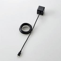 エレコム ケーブル一体型AC充電器(1.5m) MPA-ACMAC155BK