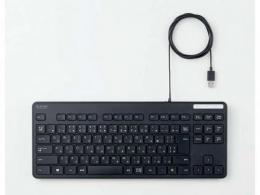 エレコム 有線キーボード TK-FCM107KBK ブラック
