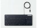 エレコム 有線キーボード TK-FCM107KBK ブラック