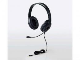 エレコム ヘッドセット(指向性マイク付) HS-HP07STBK