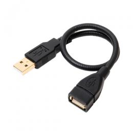 ナカバヤシ USB延長ケーブル(30cm) USB-EX23/BK