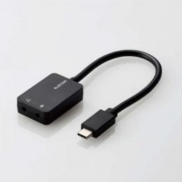 エレコム オーディオ変換アダプタ USB-CADC02BK