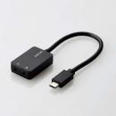 エレコム オーディオ変換アダプタ USB-CADC02BK