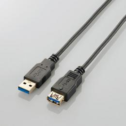 エレコム USB延長ケーブル(1m) USB3-EX10BK